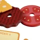 Kruzzel Wooden Burger Sorter with Order Cards