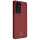 Mercedes Samsung Galaxy S21 Ultra Case Silicone Line, Red