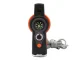 Multifunctional Survival Whistle with Compass, Flashlight and Thermometer, Black/Orange