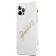 Guess iPhone 12 Pro Max Case Vintage Script, Transparent