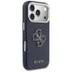 Guess FW Resin Logo Phone Case Cover iPhone 17 Pro - Blue