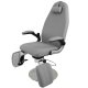 Azzurro 713A Hydraulic Podiatry Chair, Grey