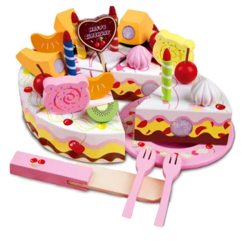 Wooden Birthday Cake KZ0441