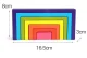 Bakalu Wooden Blocks Rainbow KZ0975 Logic & Skill Game