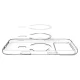 Spigen Liquid Crystal MagSafe Case for iPhone 18 Pro / 17 Pro, Clear and White