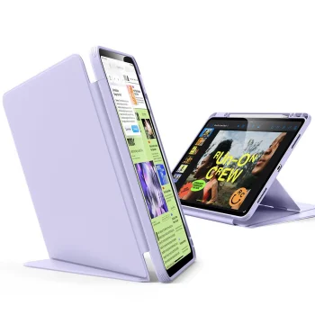 ESR Flip Hybrid Case for iPad Air 13" (2024-2026), Purple