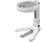 Magnifying Lamp with 20 LED Light and Stand for Reading & Close Work, White