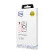 3mk Protection iPhone 16 Plus Case Satin Armor MagCase, Clear with Black Frame