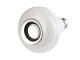 RGB LED spuldze E27 ar Bluetooth skaļruni un pulti