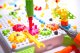 Kids Educational Constructor Building Blocks Pins Screws + Screwdriver, 181 pcs.
