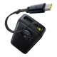 Baseus Free2Pull 20000mAh 65W Power Bank with Retractable USB-C Cable - Black