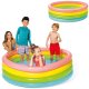 Intex Rainbow 4-Ring Inflatable Kids Pool 168 x 46 cm 56441