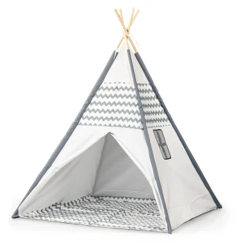 Ecotoys Kids Tipi Tent Wigwam (120x120x160 cm)