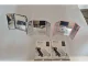 Folding Cosmetic Mirror with LED Light and Stand