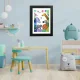 Black Wooden Photo and Art Frame (A4)