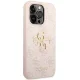 Guess iPhone 15 Pro Max Case 4G Big Metal Logo, Pink