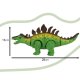 Remote-controlled dinosaur - RC Stegosaurus - walks, lights up, and roars.
