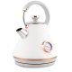 Berdsen BD-701 elektriskā tējkanna ar termometru, 1.7L, balta