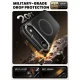 Supcase iPhone 17 Air Case IBLSN Ares Flip Mag MagSafe, Black