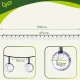 Gardlov 00024008 Solar String Lights 7m IP44 Warm White