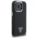 Guess iPhone 16 Pro Max Case Grained Triangle MagSafe, Black