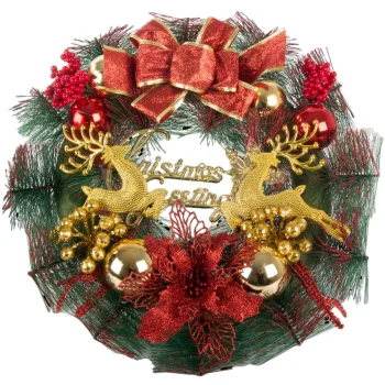 Christmas Wreath for Door and Wall, 30 cm