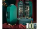 Foldable Jewelry Organizer with Mirror, Green