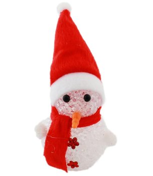 LED glowing snowman