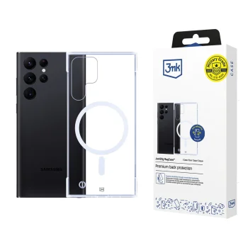 3mk Just20g MagCase for Samsung Galaxy S22 Ultra 5G Transparent