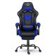 Ergonomic Gaming Chair Sofotel Cerber with Footrest, Black - Blue