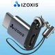 Izoxis USB-C to Micro USB 2.0 Adapter with Lanyard