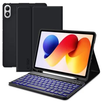 Tech-Protect SC Pen Keyboard Case for Xiaomi Poco Pad M1 / Redmi Pad 2 Pro 12.1, Black