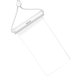 Baseus AquaGlide Waterproof Phone Case IPX8 7.2\" with Slide Lock - White