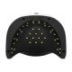 Glow V1 UV LED Nail Lamp 168W, White / Gold