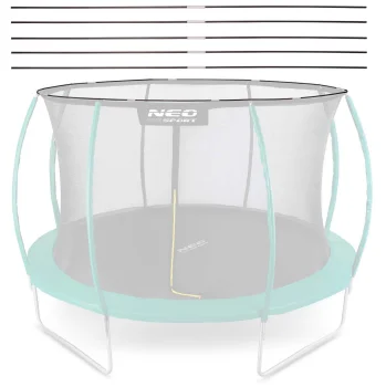 Neo-Sport Trampoline Safety Net Upper Ring Type C 374 cm 12 ft