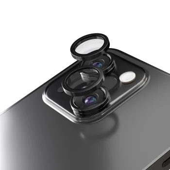 Etteri Camera Lens Protector for iPhone 14 / 14 Plus, Black