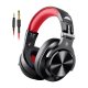 Wired Headphones OneOdio A71 40mm Drivers Black/Red