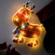 LED Christmas Window Decoration Reindeer with Suction Cup