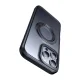 McDodo PC-4933 MagSafe Case for iPhone 16 Pro Max with Stand, Black
