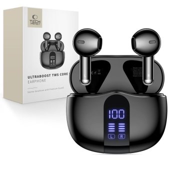Tech-Protect UltraBoost TWS Core G2 Headphones - Black