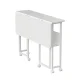 Maclean MC-126 Folding Desk, 100x58cm, White