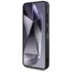 Guess 4G Glitter Triangle Buttons MagSafe Case for Samsung Galaxy S25 Black
