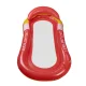 Inflatable Water Hammock Lounge with Mesh, 150x70 cm, Red