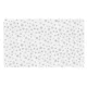 Ruhhy Christmas Tablecloth with Snowflakes, 220x140 cm, White/Silver