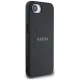 Guess PU Grained Classic Logo Case with MagSafe for iPhone 16e, Black