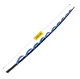 4Fizjo 1709 Gymnastic Stretching and Yoga Strap, Blue/Black