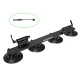 Rockbros XP1002 Suction Cup Roof Bike Rack for 2 Bicycles, Black