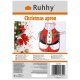 Рождественский фартук Ruhhy, Дед Мороз, 92x51 см