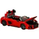 Rastar Audi R8 Spyder 1:14 Building Blocks Set, 1440 Pieces, Red