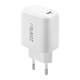 Foneng EU40 25W Wall Charger with USB-C to Lightning Cable, White
